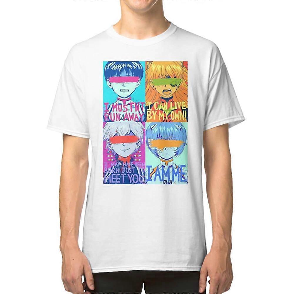Evangelion Character Poster T-shirt