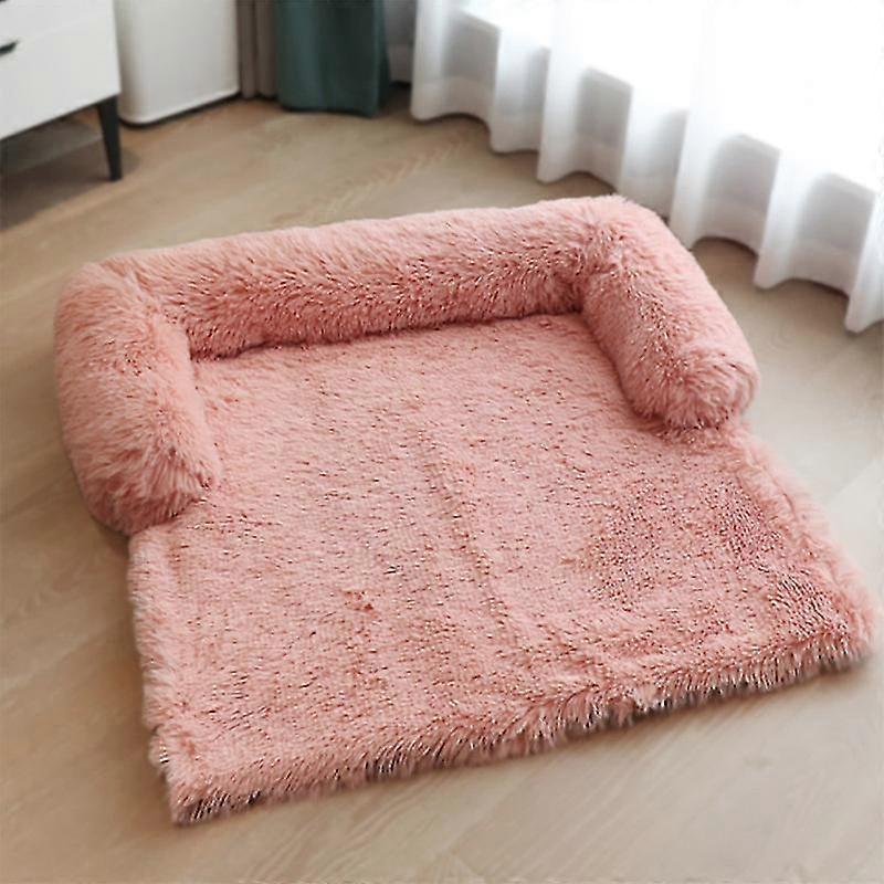 Square Dogs/cats Bed Mats, Couch Cover For Dogs, Sofa Style Luxurious Mat For Pets, Waterproof Lining And Nonskid Bottom Perfect On Dog Crate