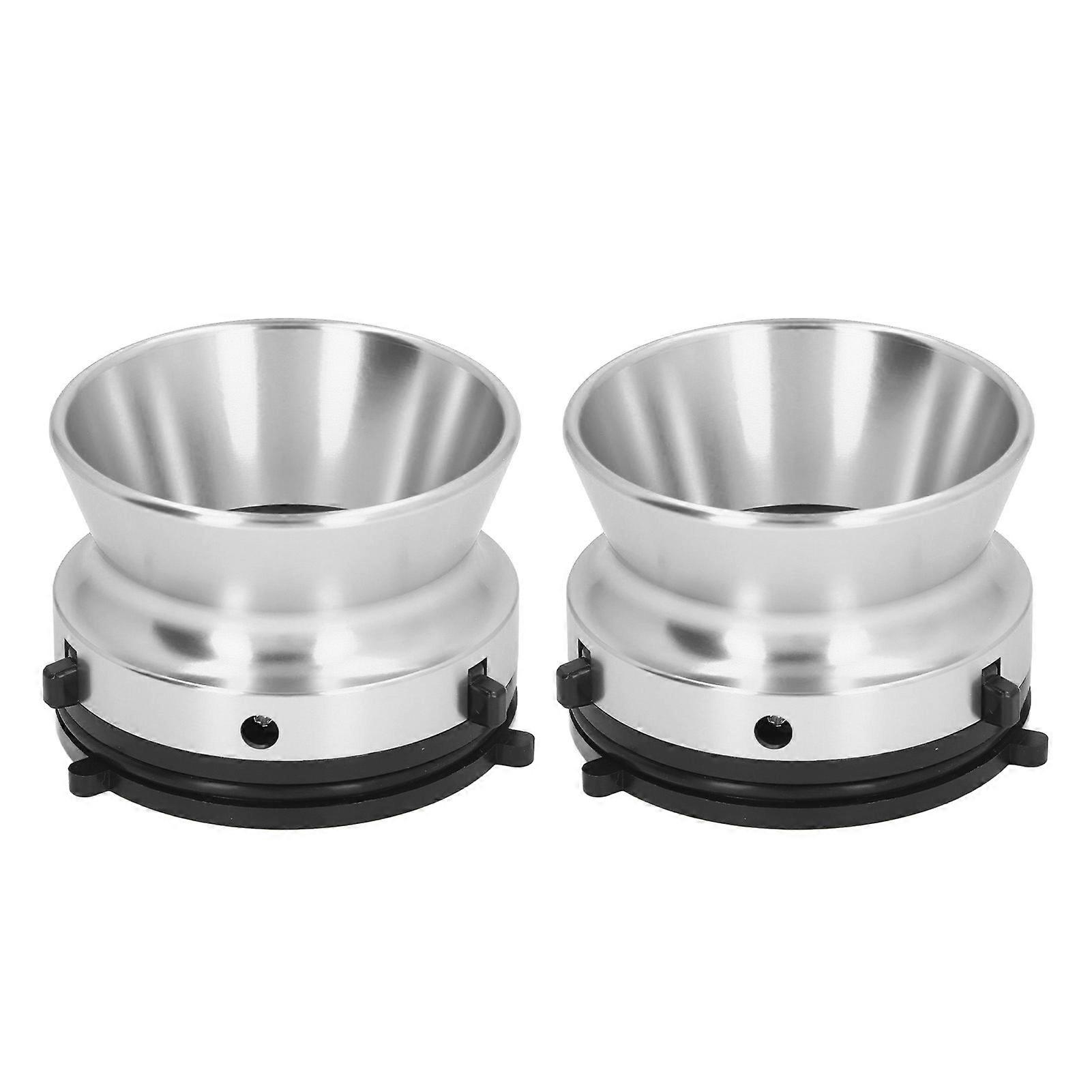 1 Pair NAB Hub Adapters Polished Aluminum Alloy Universal Loading Device 10 Inch Opener for Studer ReVox for Akai for Teac Silver