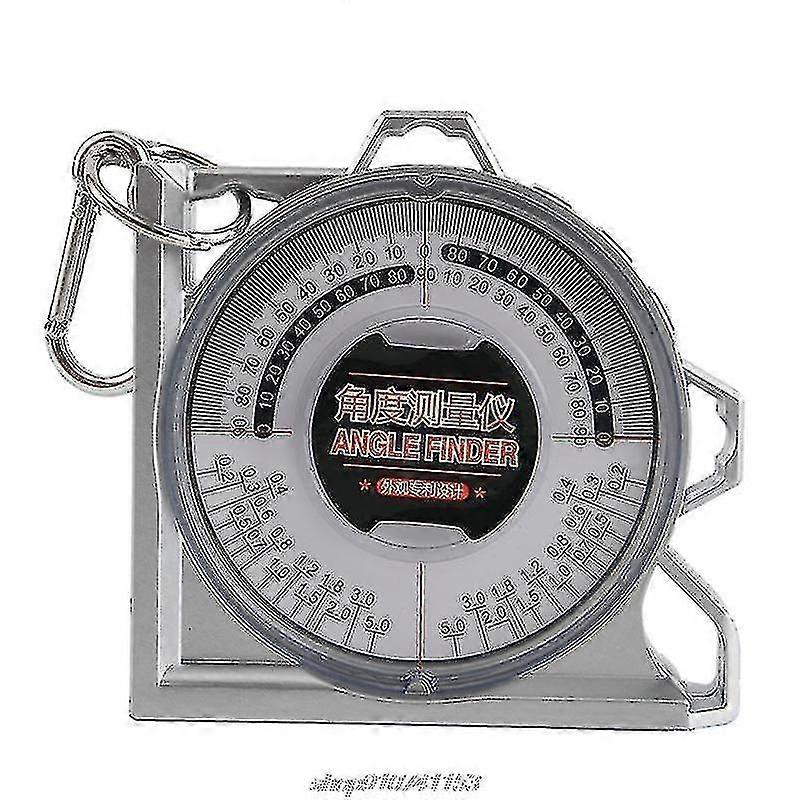 Functal Protractor With Bubble Incmeter An