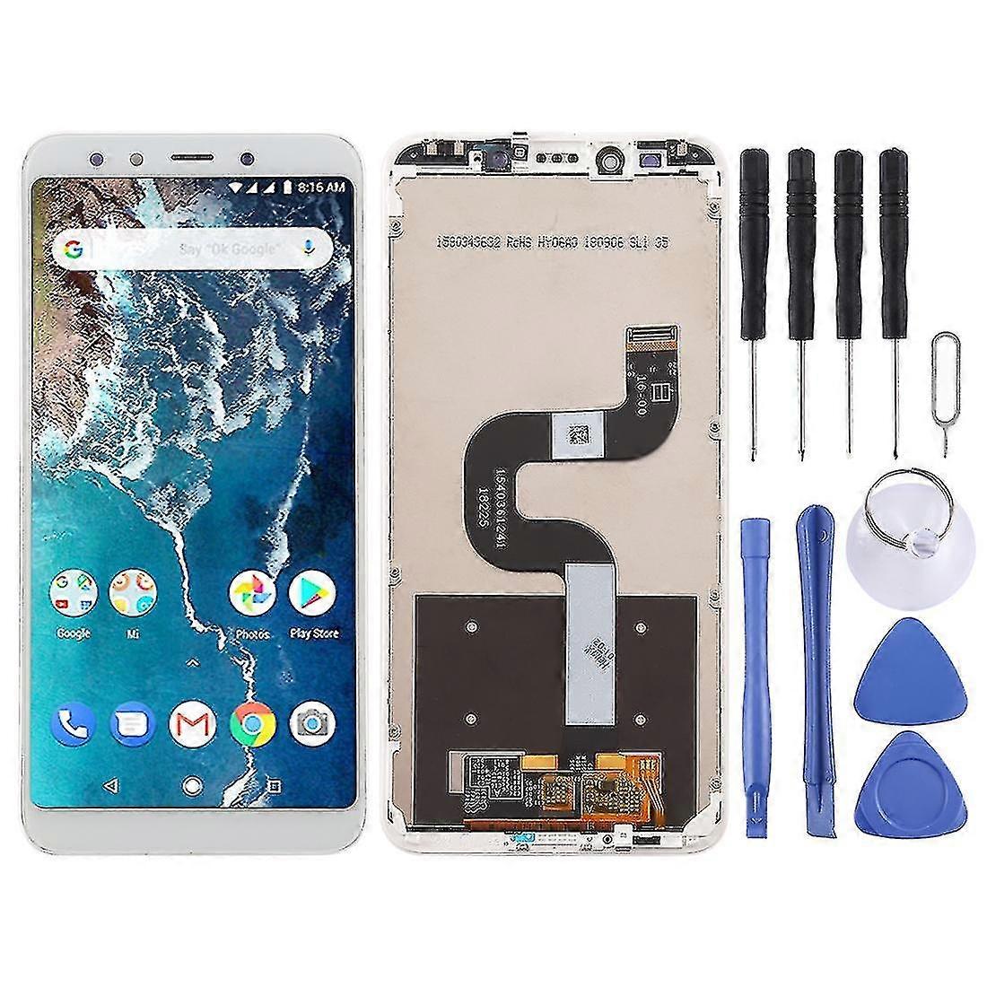 Tft Lcd Screen For Xiaomi Mi 6x / A2 Digitizer Full Assembly With Frame(black)
