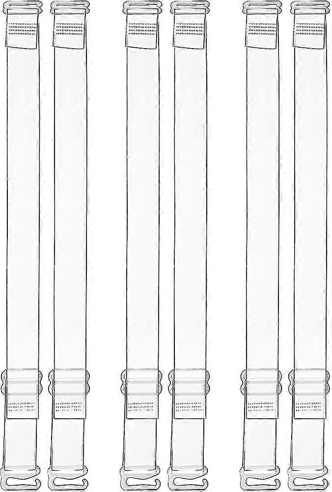 Clear Bra Straps Invisible Transparent Shoulder Bra Strap Replacement10pcs)