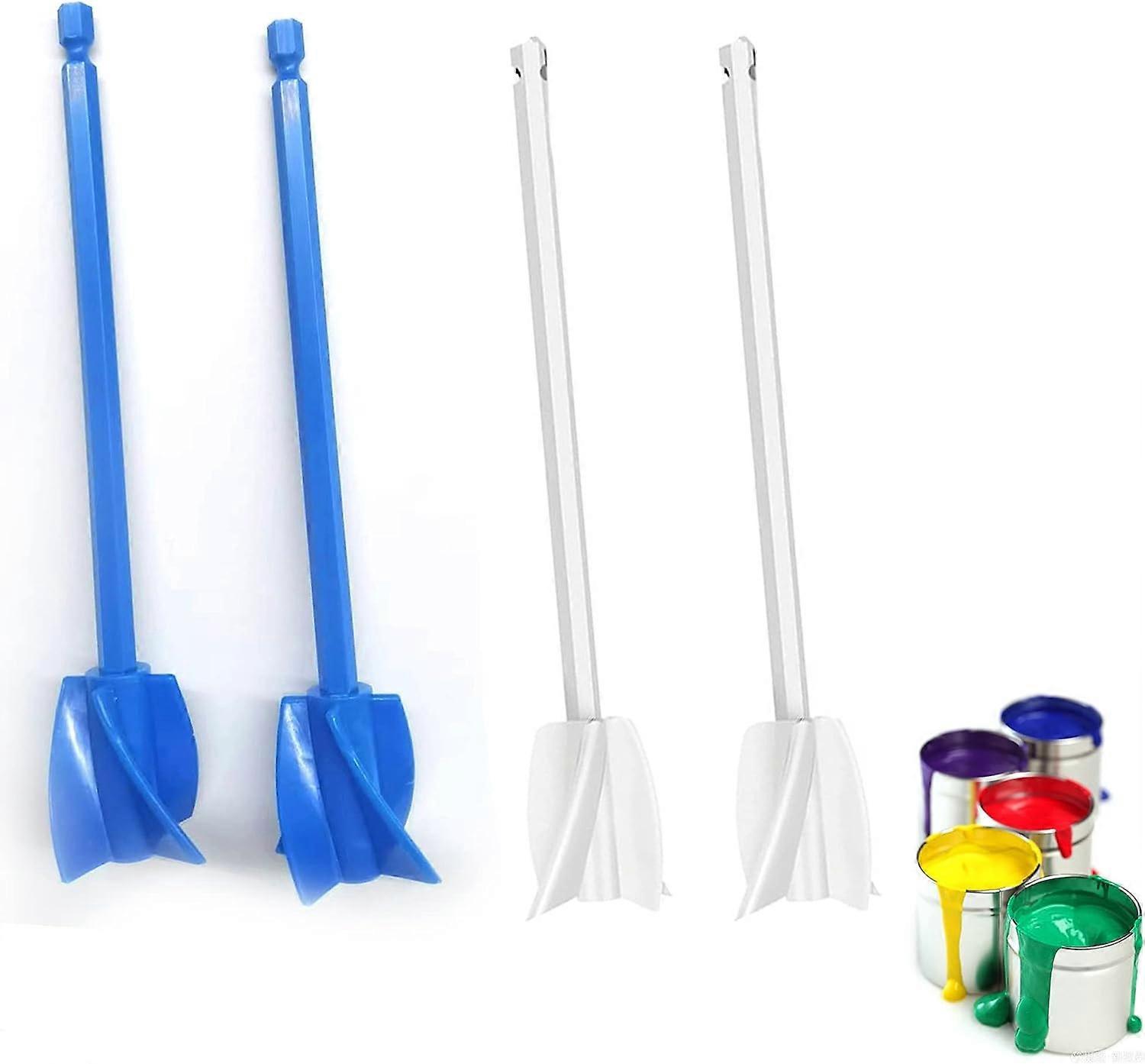 4 pcs paint mixer(blue,white)