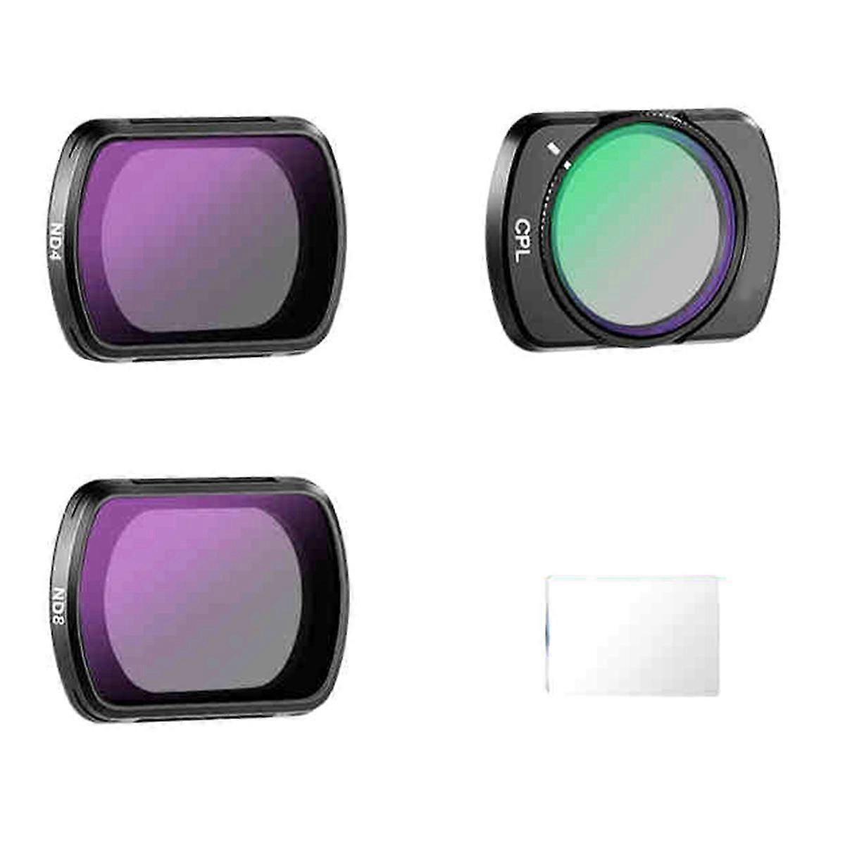 Magnetic Effect Filter Set Magnetic Limited Stops Adjustable ND Filter with HD Multi Coated Optical
