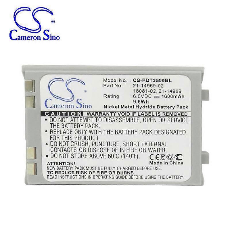 Cs Applicable Symbol Pdt3500 Pdt3510 Barcode Scanner Battery 18081-02