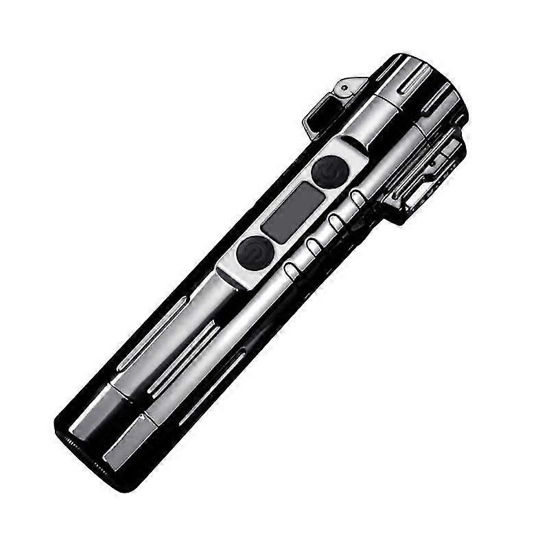 Windproof Pulse Arc Usb Rechargeable Lighter With Razors Portable Gadgets - MXBC