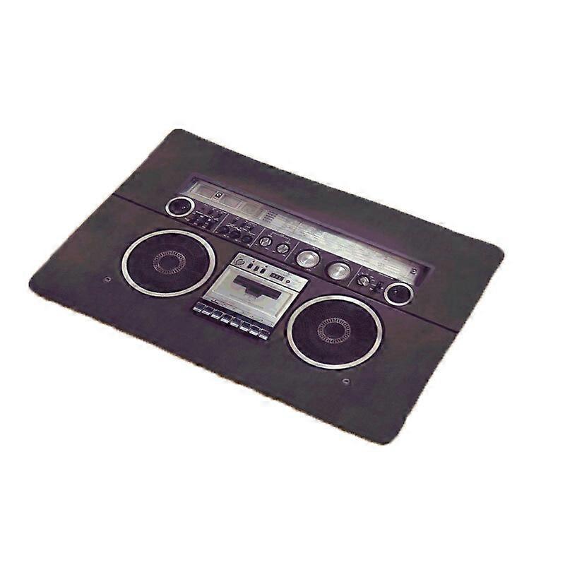 Retro Camera Digital Rug, Washable Mat For House