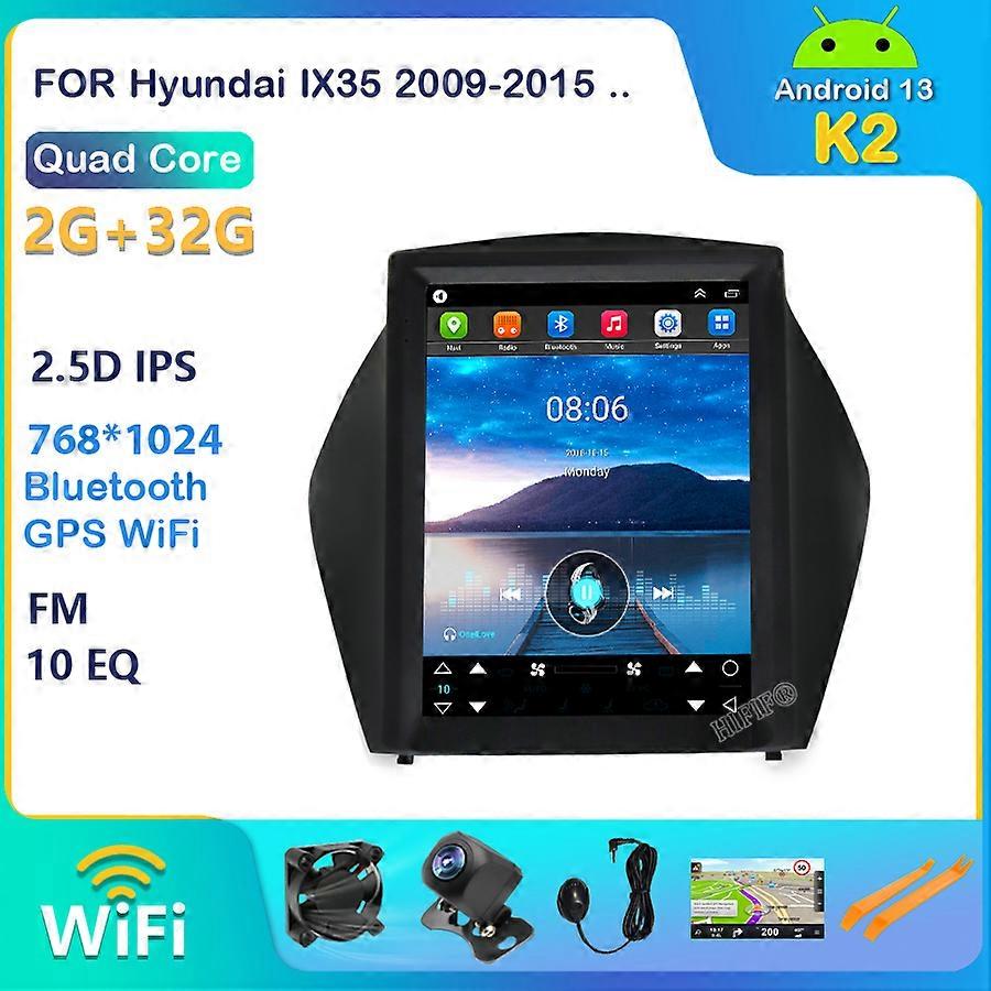 10.4 inch Android Car Radio multimedia Player For Hyundai Tucson 2 IX35 2009 - 2015 Head Unit Video Player Navigation GPS