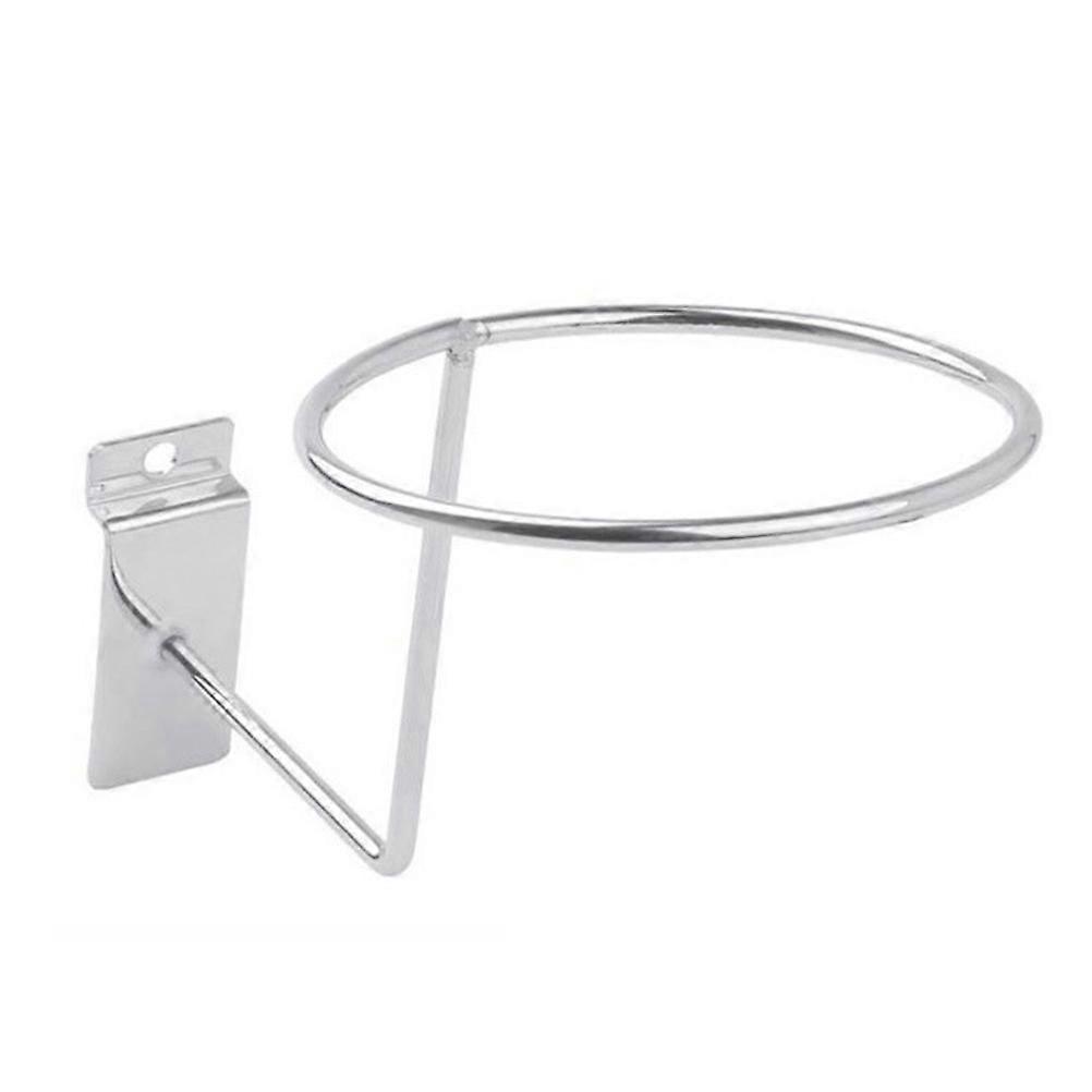 2Pcs Stainless Steel Displaying Holders for Hats Basketballs Displaying Racks