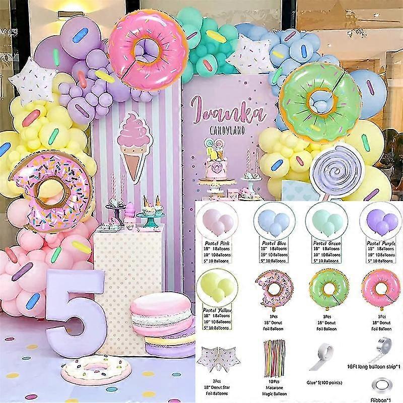 Candela E Topper Per Torte A Forma Di Gelato | Numero 1 Con Decorazioni | Compleanno Tema Gelato Per Bambini E Bambine - 4