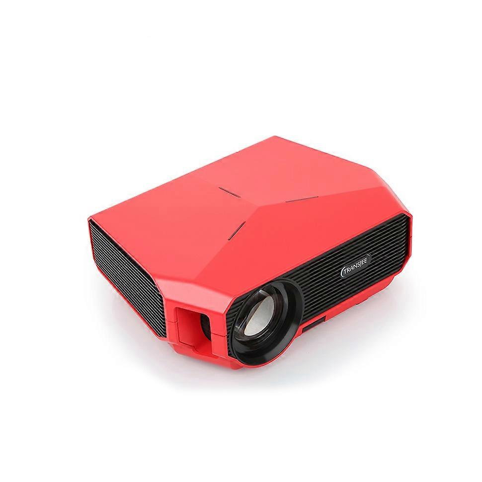 TRANSJEE A4300 PRO 720P HD video projector red