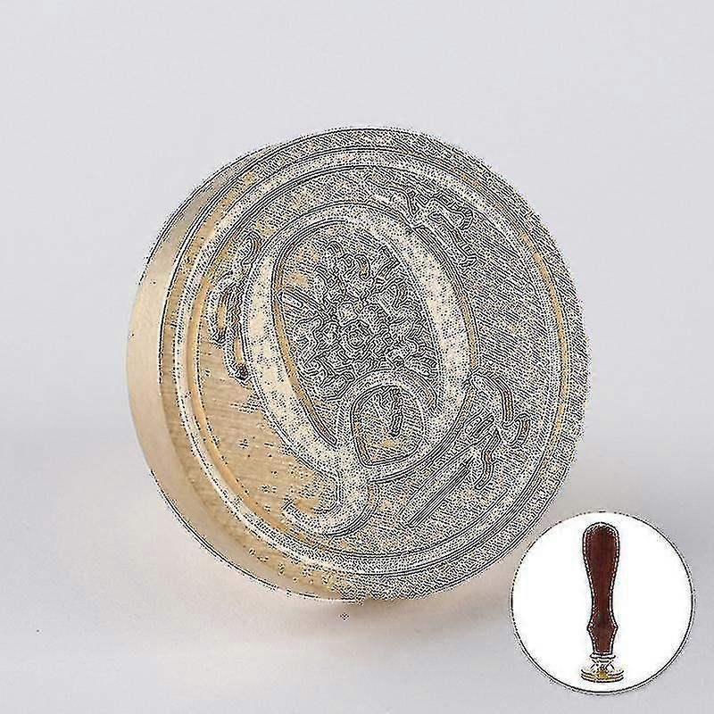 Seal Wax Stamp With Handle Custom Stamp Alphabet Letter Replace Copper Head Wedding Decorative Invitation Sealing Post Decor - A