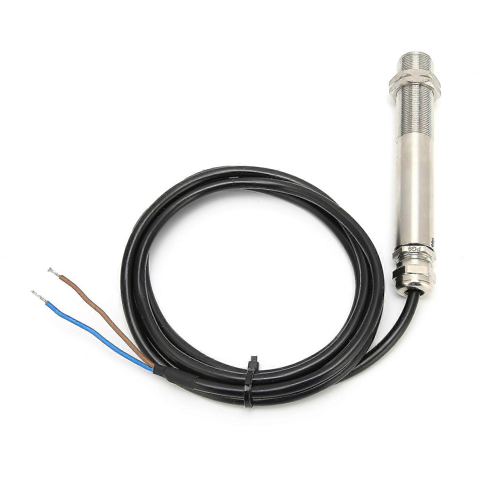 Online Fixed Infrared Thermometer Temperature Sensor Probe 1.5m Cable 24VDC 420mA Output -20 to 200