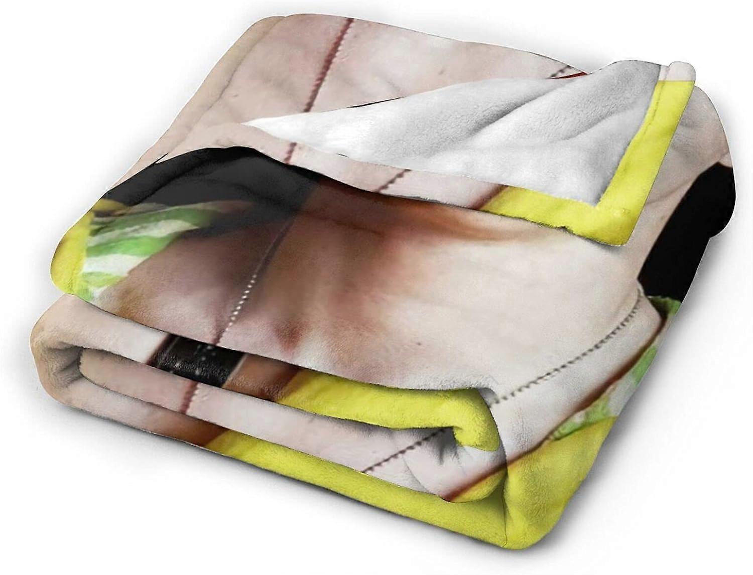 Nicholas Hoult Cobertor Ultra-Soft Flanela Blanket 3D Print Fluffy Plush Blanket Cama Decoração Jogar Cobertor para Sala de Estar Quarto Dorm Decor (3Sizes