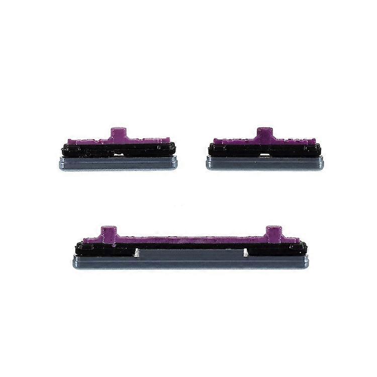 Compatible For Samsung Galaxy S10 G973 / S10 Plus G975 3Pcs / Set OEM Power On / Off and Volume Side Buttons (without Logo)