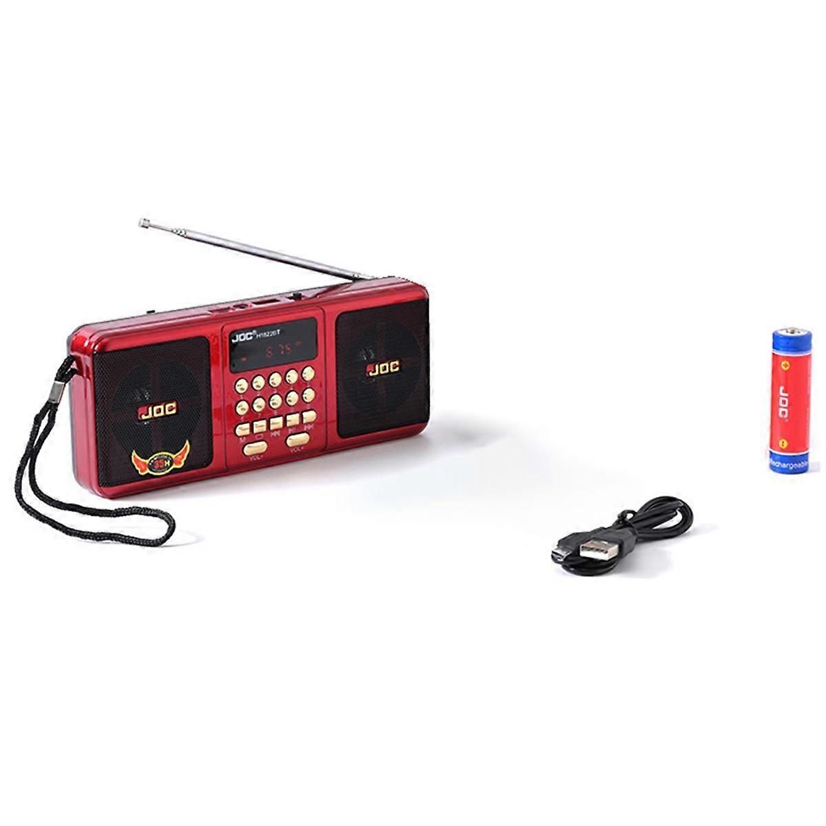 Elderly Radio Speakers Support USB TF Card Portable FM Stereo Receiver