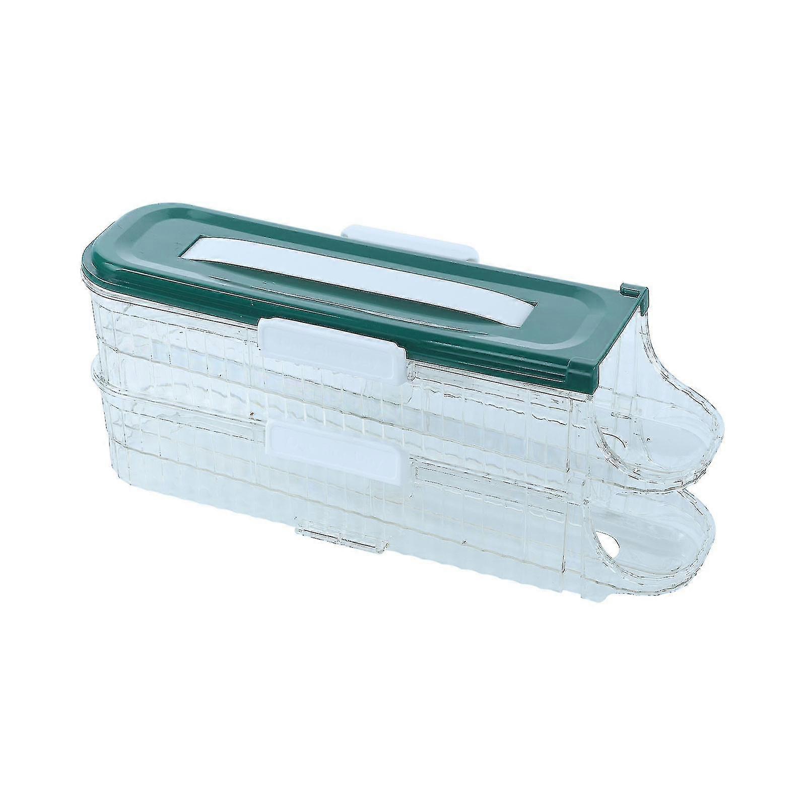 Refrigerator Side Door Eggs Storage Box, Refrigerator Side Door Slide Dedicated Eggs Rack, Refrigerator Eggs Storage Container, Refri