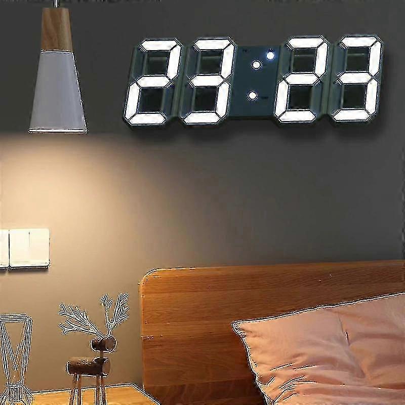 3d Led Digital Large Wall Clock