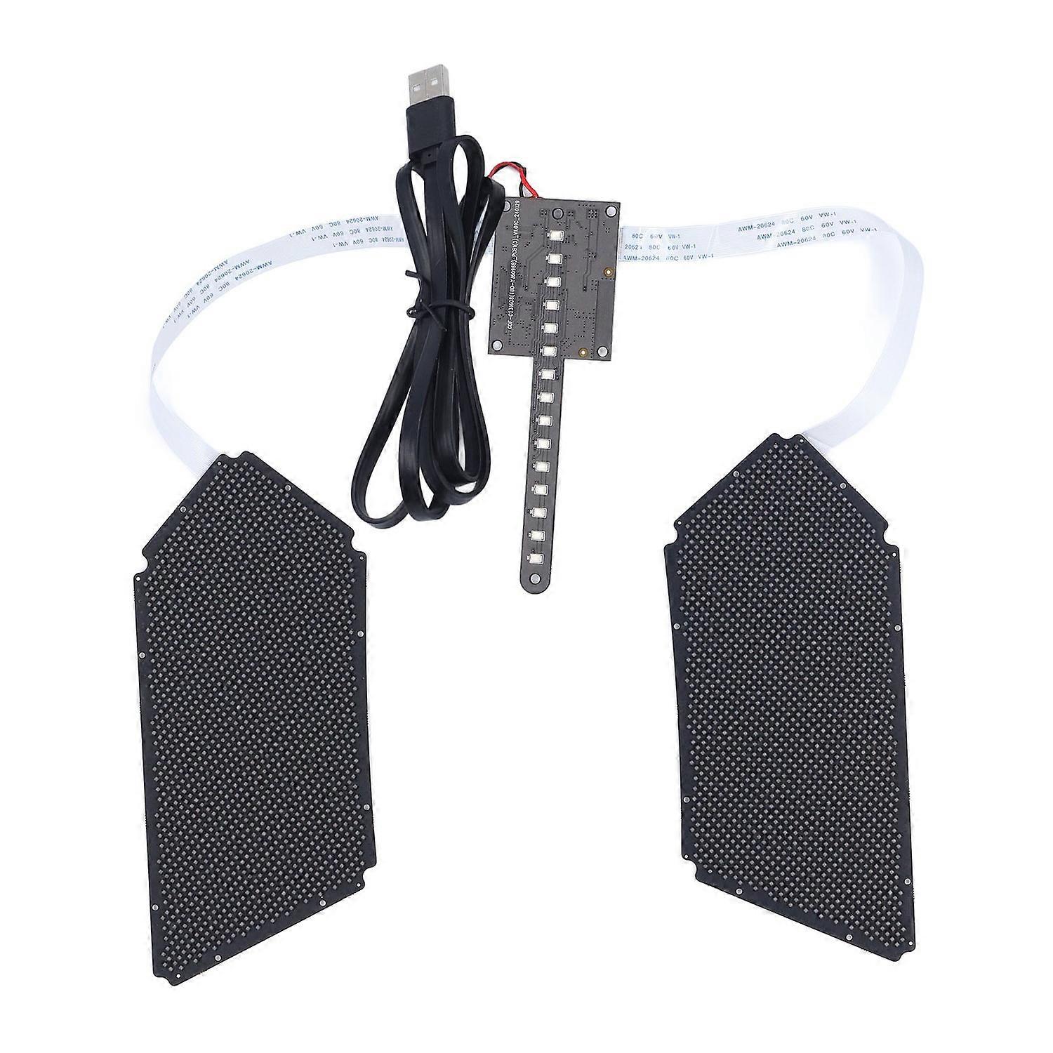 60x96 LED Sign Module Mobile APP Control Programmable Eyes Display Screen Text Animation Image Editi