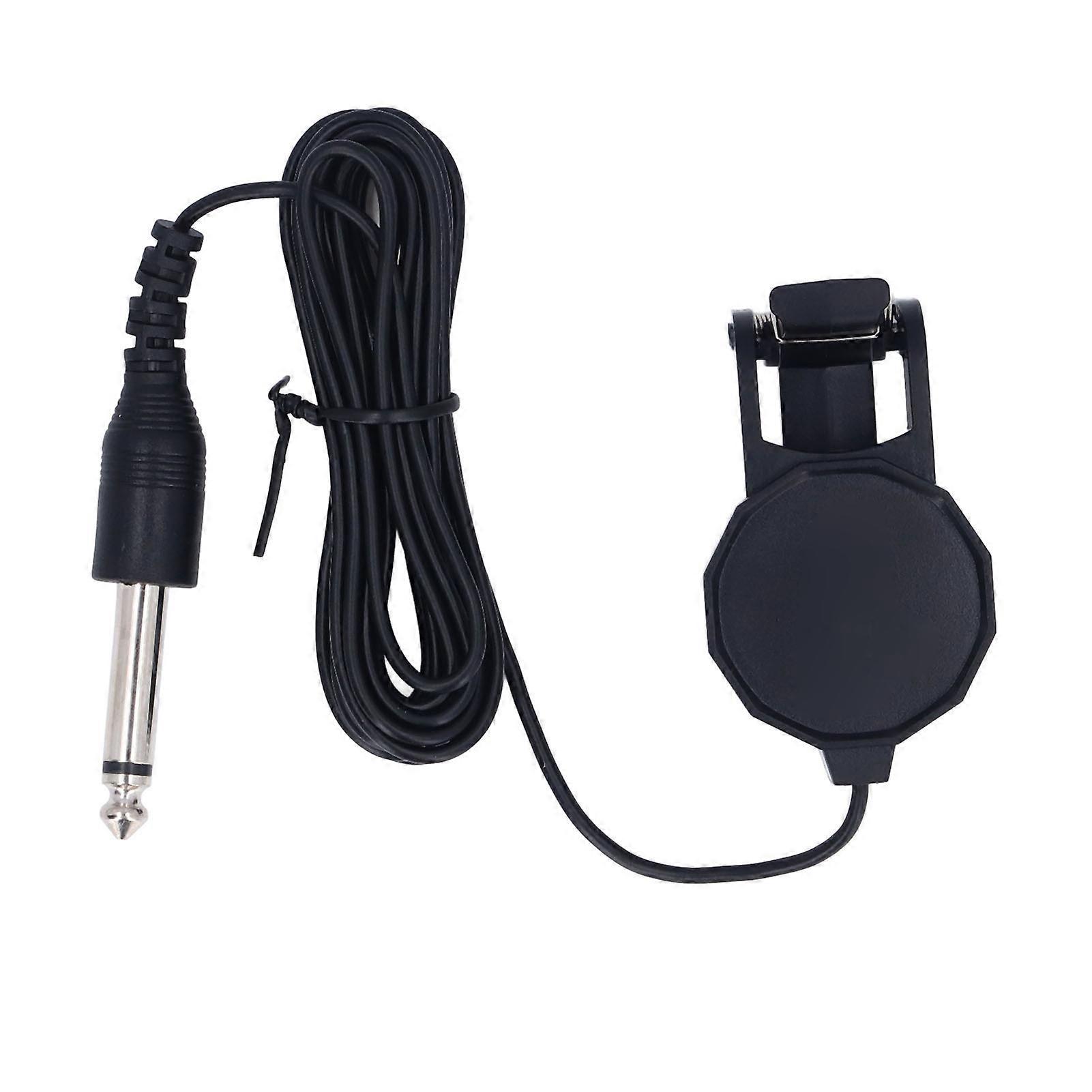Micro professionnel à pince en plastique compact pour guitare acoustique, pour violon, erhu