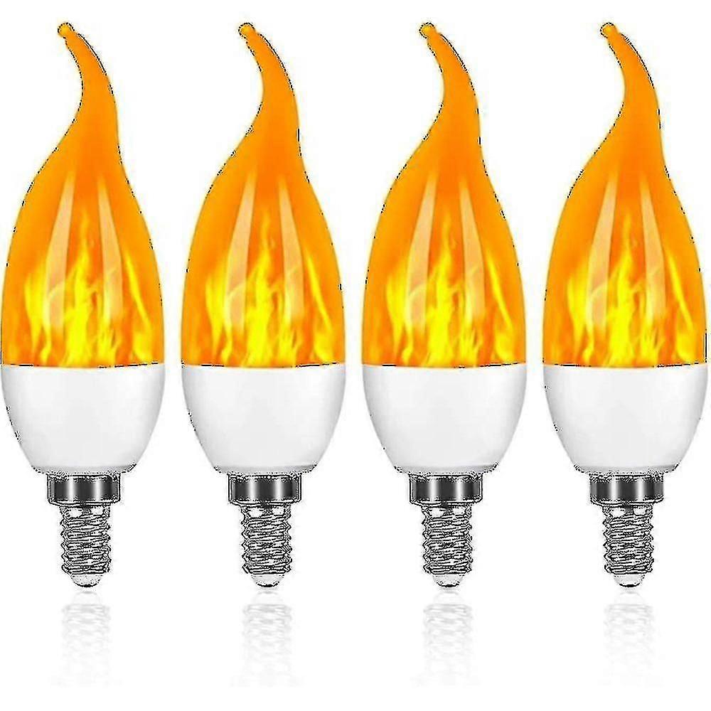 Axh フレーム電球は、家庭の庭のパーティーのハロウィーンのクリスマスの装飾のための2w E14炎の効果の球根調光可能な蝋燭の電球を導きました