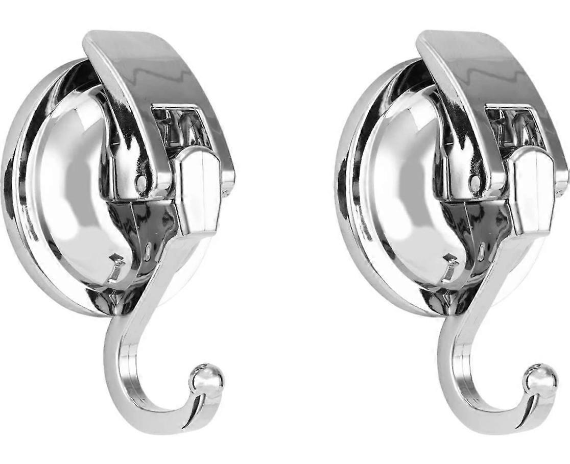 No Drilling Required, Heavy Duty Vacuum Suction Cup Hook, 2 Pack