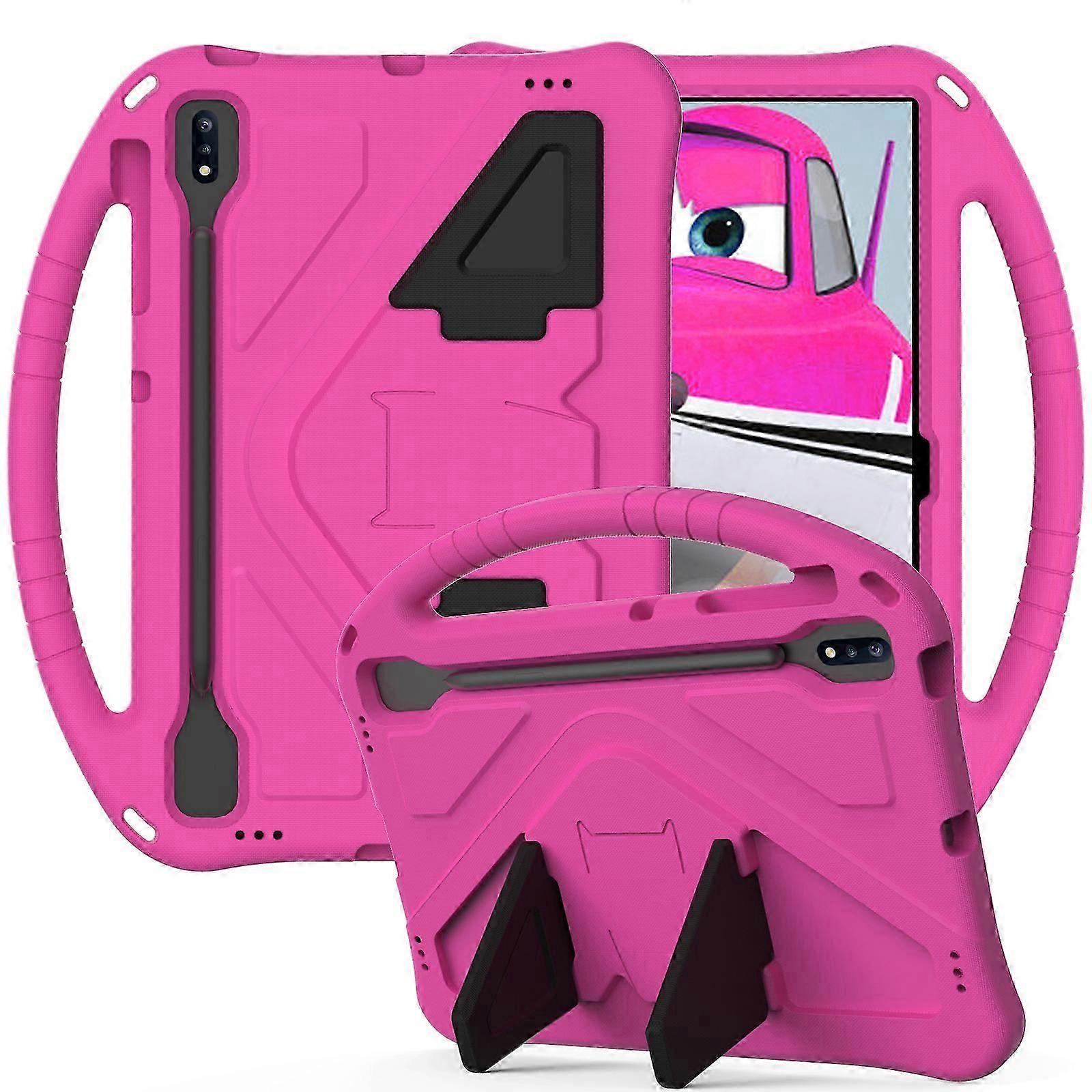 Shockproof Eva Tablet Cover Case For Tab S7 Fe/tab S7  Rose