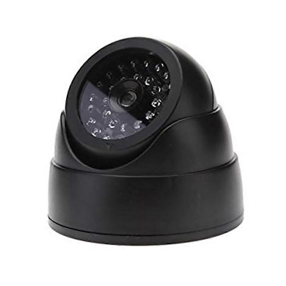 Outdoor CCTV Fake Simulation Dummy Camera with Flashing LED Light Home Security Dome Fake Camera