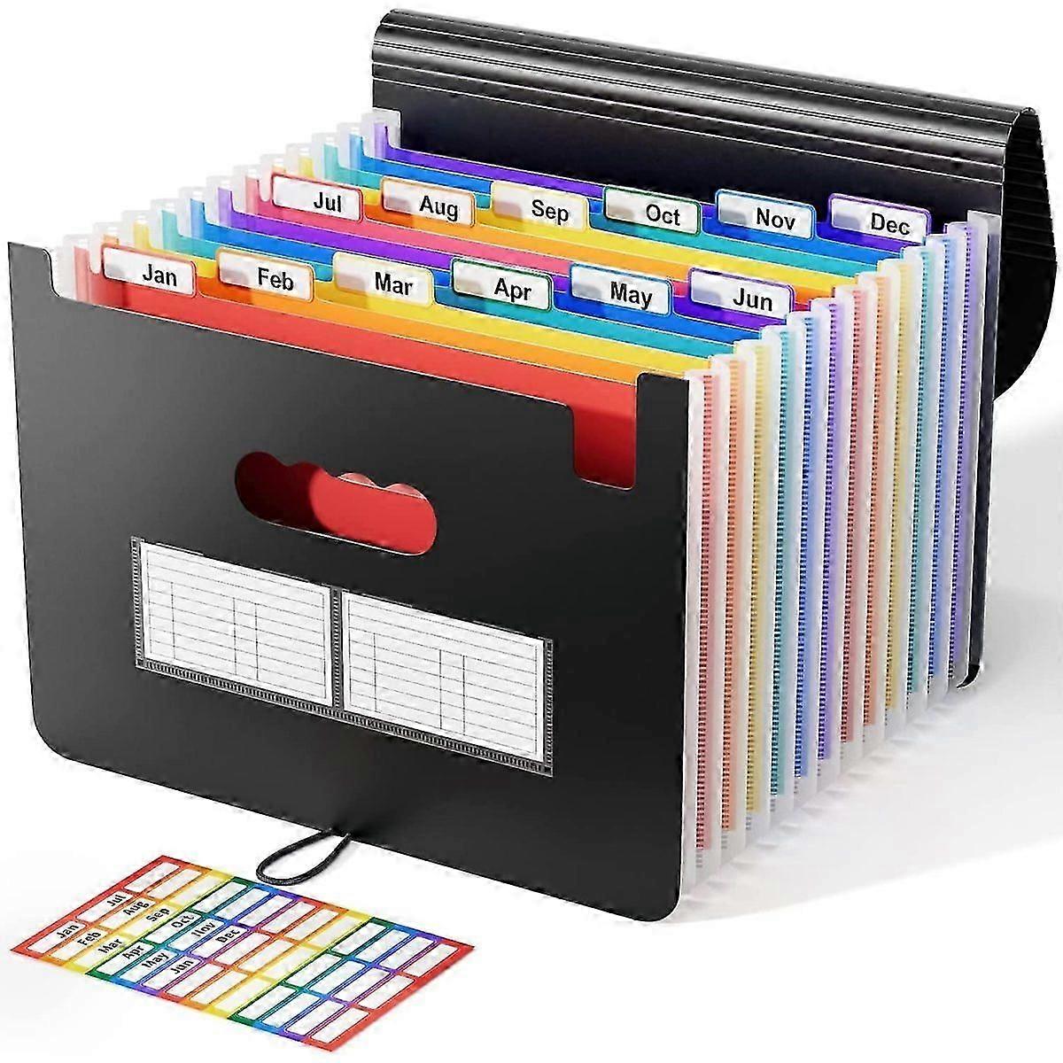 A4 Expandable File Folder Accordion Document Folder