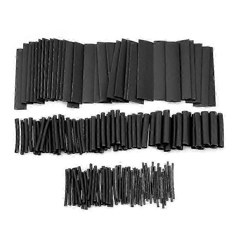 127x elektrisk isolering varmekrymperørsæt miljøvenligt brugervenligt sort