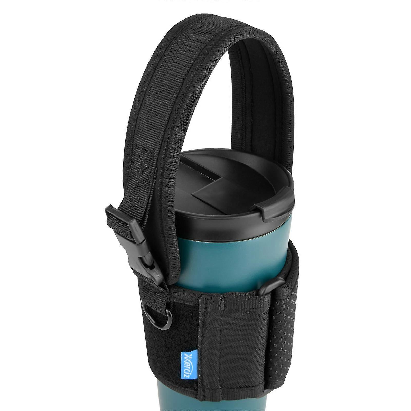 Tumbler Carrier Holder for Walking, Adjustable Size, Durable Material, Fits Most Standard Tumblers, Lightweight Design