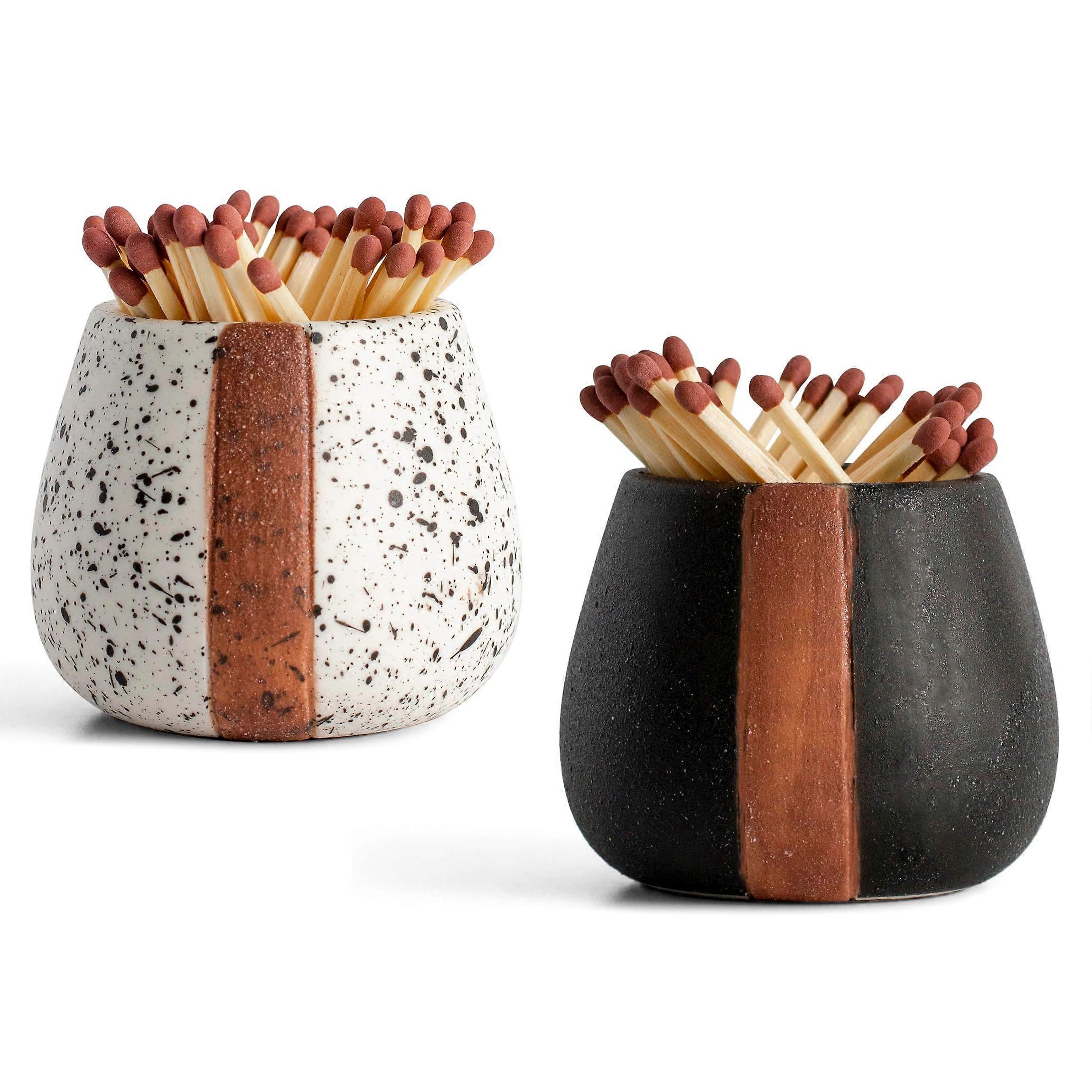 Two Sets Decorative Matchbox for Home Gifting