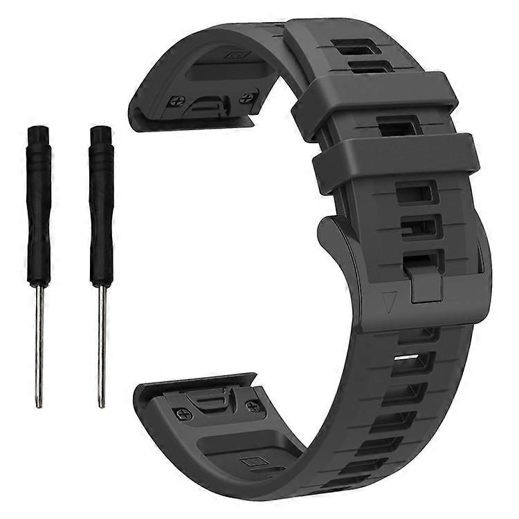 Bulk Buy Compatible For Garmin Fenix 8 51mm / Enduro 3 / Fenix 7X / 7X Pro Quick Release Watch Band Dual Color 26mm Silicone
