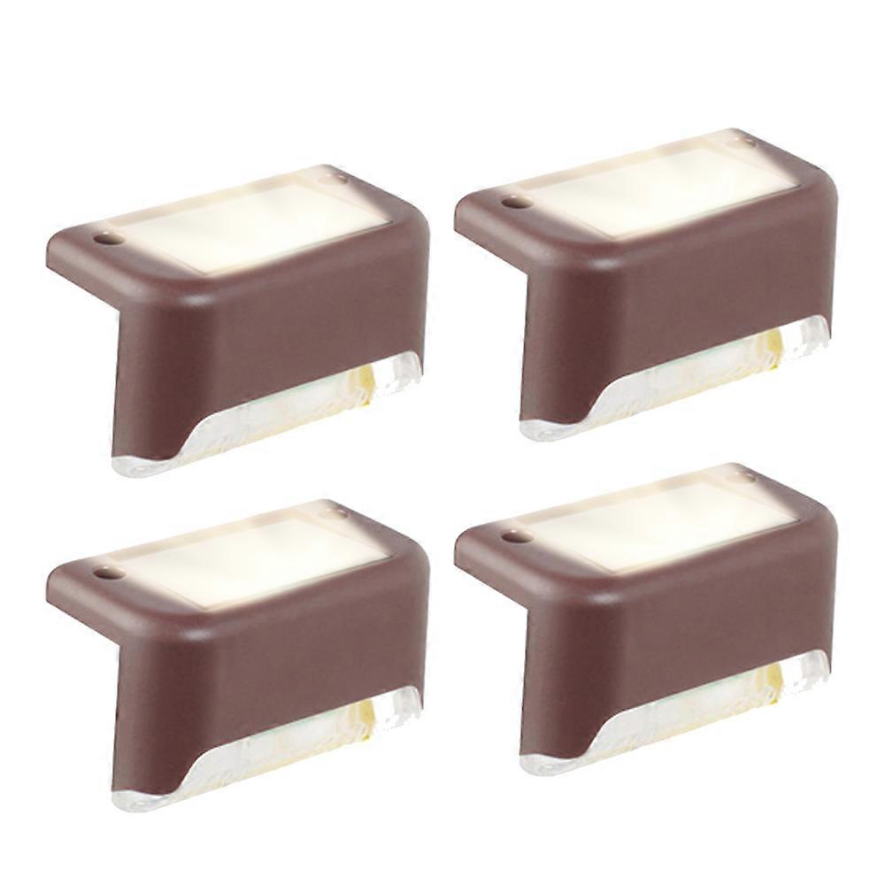 4-Pak Solar Trinlys - Til Dæk, Docks, Trin, Verandaer, Passager, Trapper, Rækværk