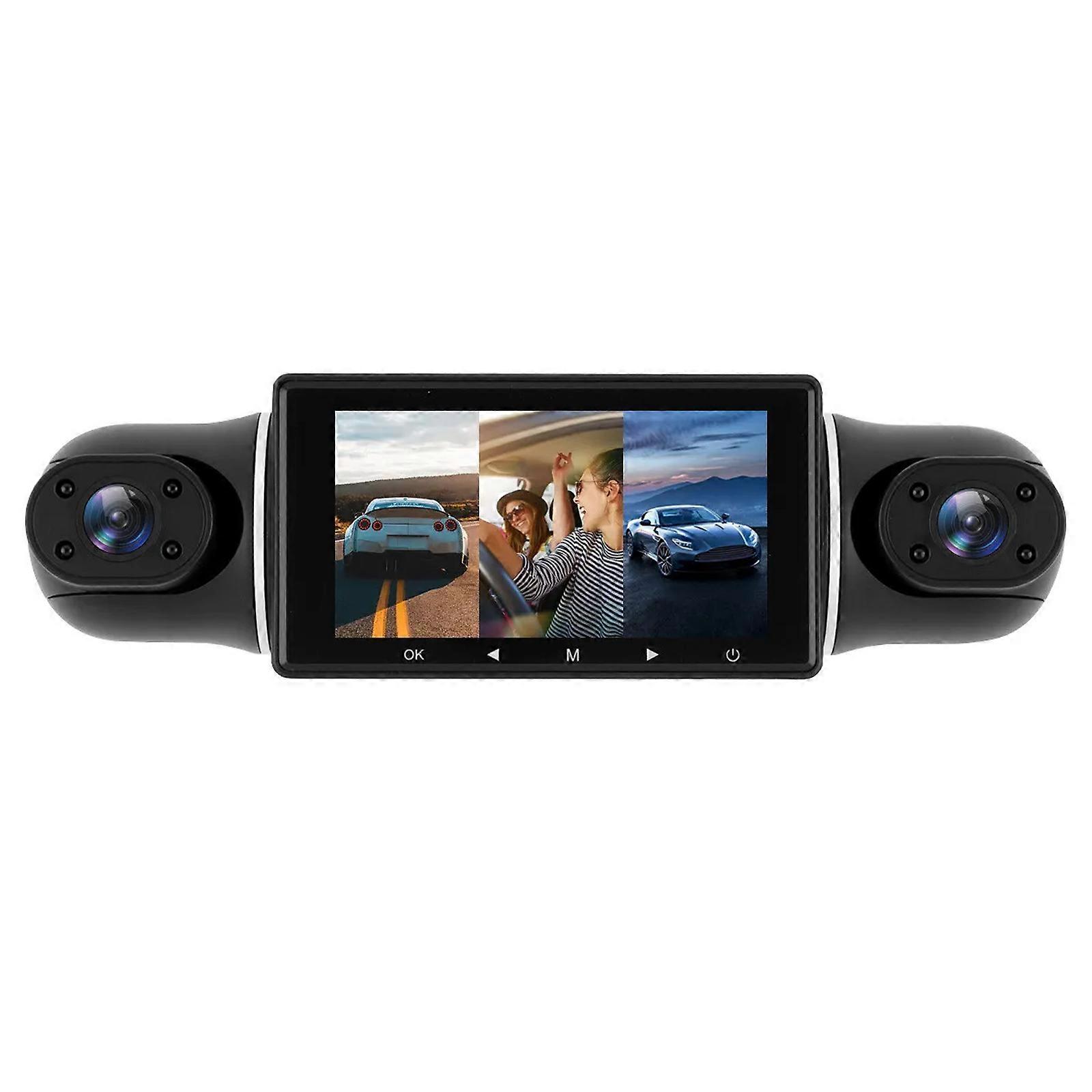 4 Channel 1080P WIFI Dash Cam with Front Rear Cameras & Built-in WiFi Module