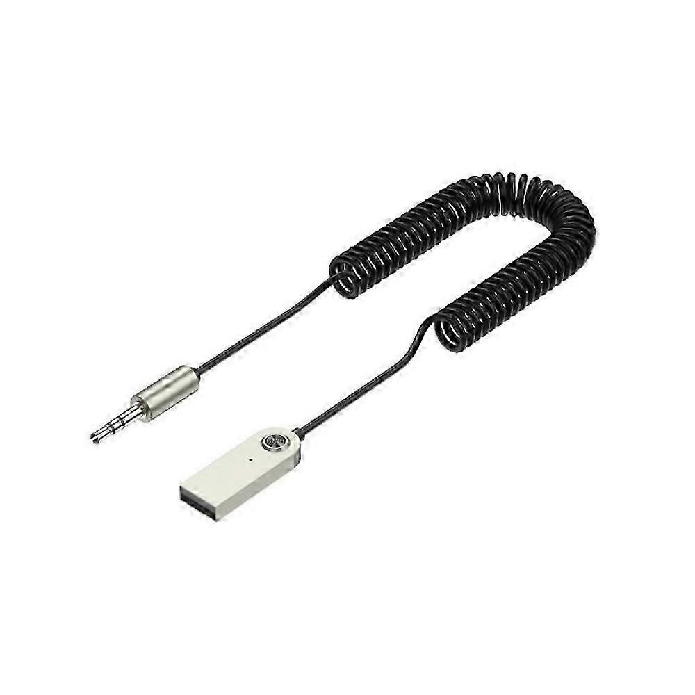 Bluetooth Aux Adapter Wireless Car Bluetooth Receiver USB to 3.5mm Jack