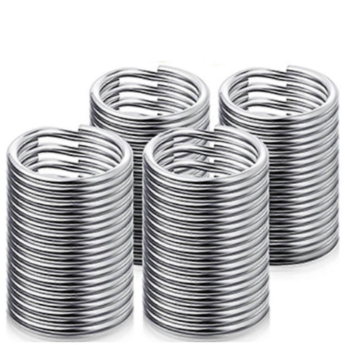 Elegant Stainless Steel Split Ring For Diverse Attachments And Craft Projects