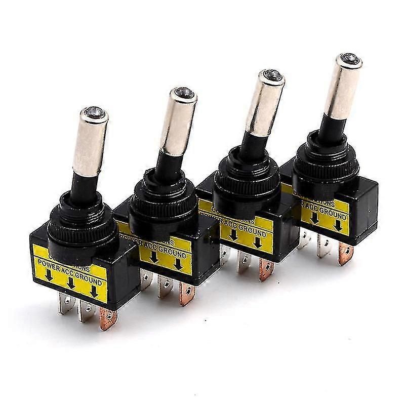 4pcs 12v Toggle Switch