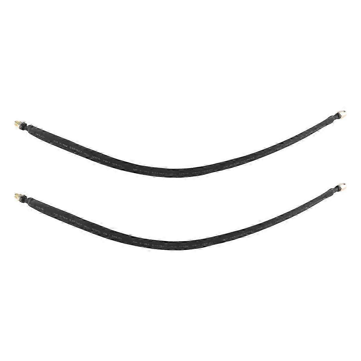 2 Pcs LoRa Flat Cable SMA Male to SMA Female Window and Door Feed Thru Coaxial Cable Extension Adapter for LoRa WiFi js
