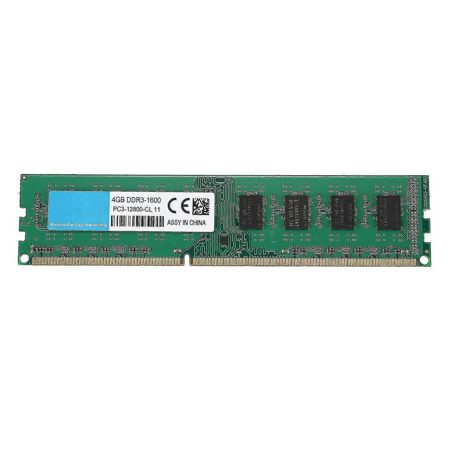 Desktop Ddr3 Dimm 4gb 1600mhz Memory Ram Pc3-12800 Amd Dedicated Memory Double Sided Particle 1.5v