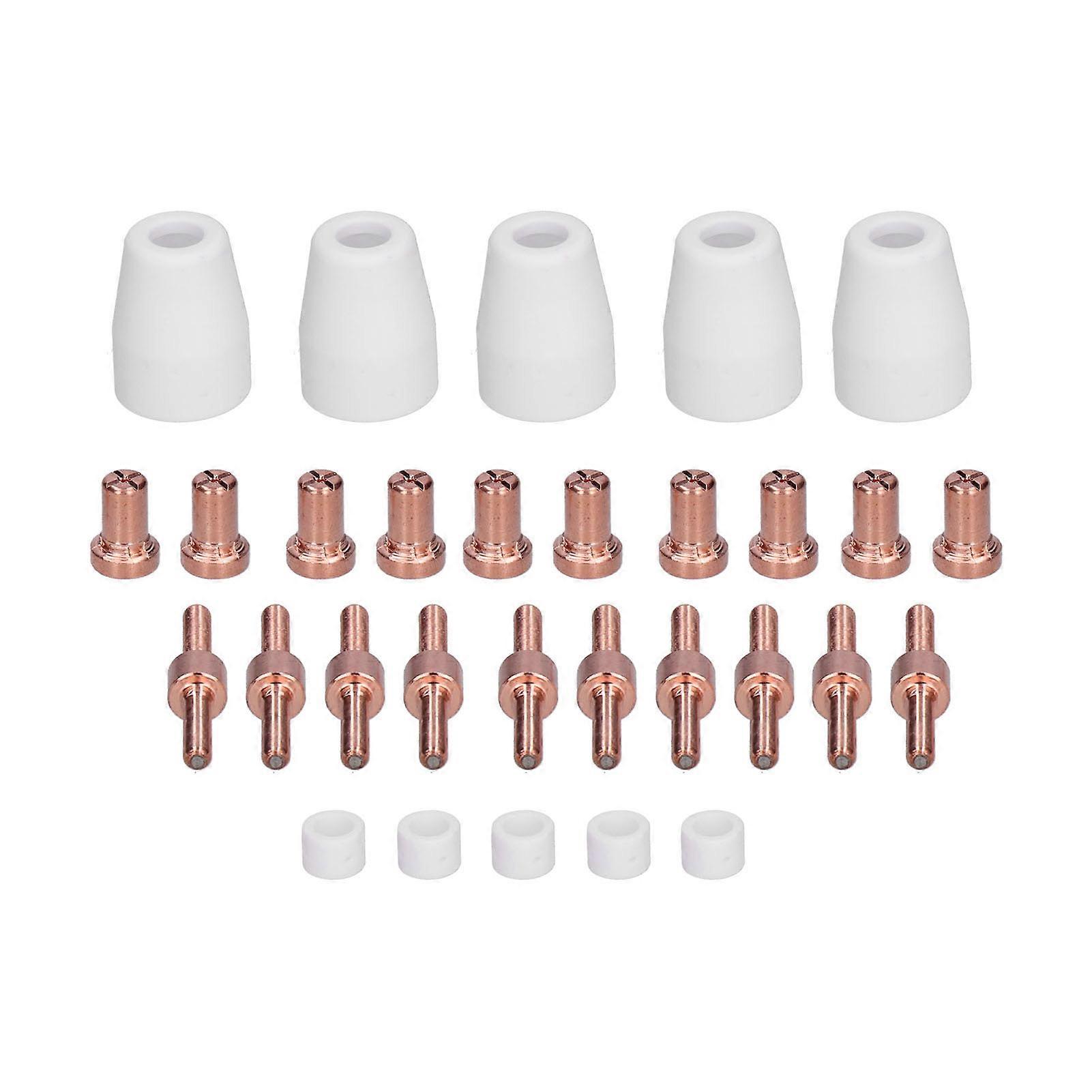 Plasma Electrode Tip Nozzle Cutter Torch Consumables Kit Welding Cutting Accessories PT‑31