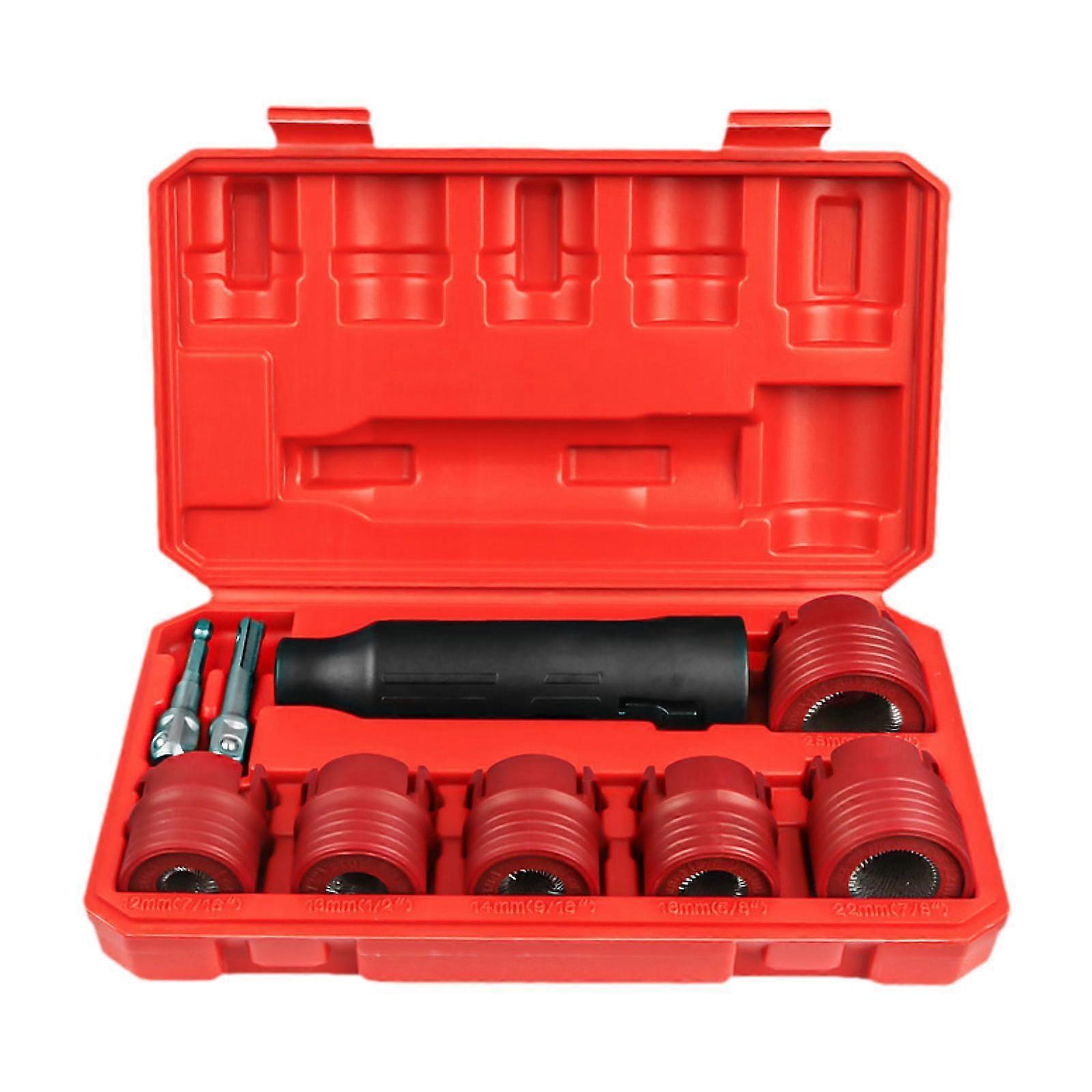 Automotive Wheel Stud Cleaner Tool Set Trucks Resurfacing Wheels Hub Cleaner