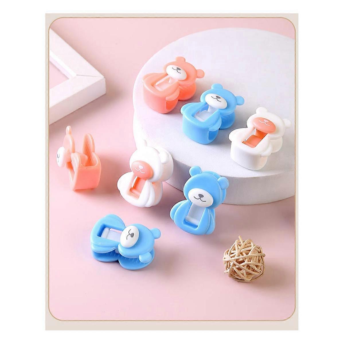 30PCS Bear Quilt Holder Needleless Sheet Quilt Cover