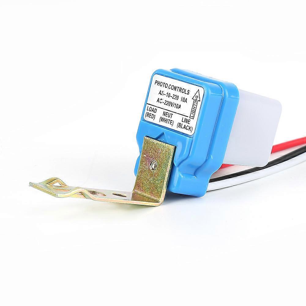 Automatic Auto On Off Photocell Street Light Switch /DC 220V 10A Photo Control Photoswitch Sensor Switch Light Sensor Switch