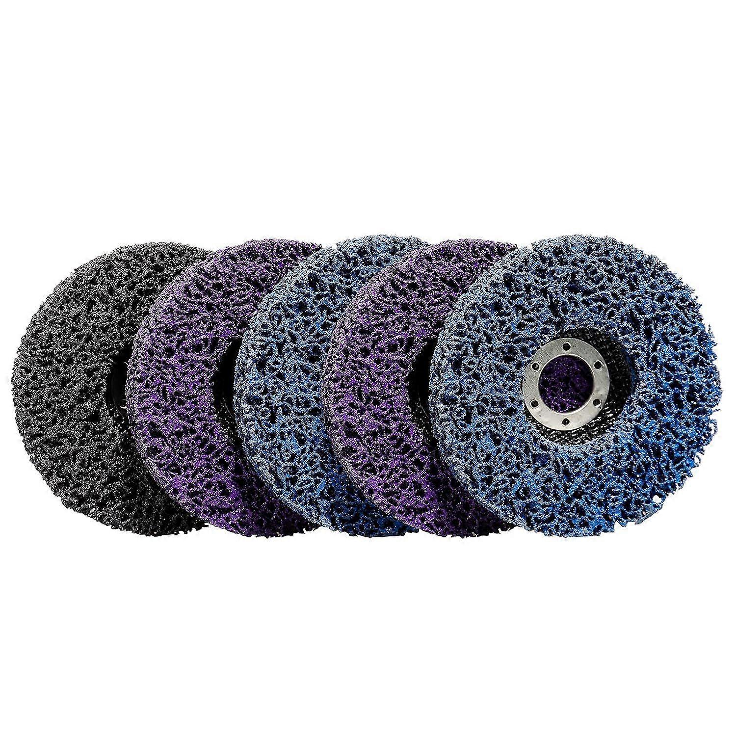 5 CSD Cleaning Discs 115 mm for Nylon Angle Grinder for Removing Rust, Welds, Removing Paint, Rust and Oxidation