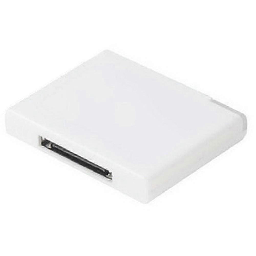 Ip02 30 Pin Wireless Bluetooth Audio Receiver For Iphone Ipad Music Adapter Docking Station - White