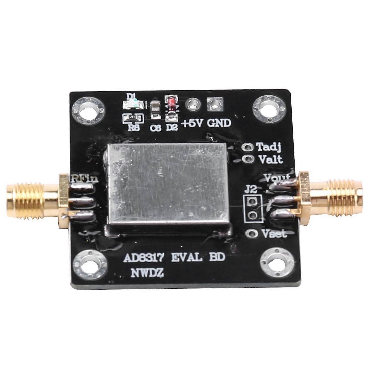 AD8317 Module 1M-10GHz 60DB Power Meter Logarithmic Detector Dynamic for Ham Radio Amplifiers