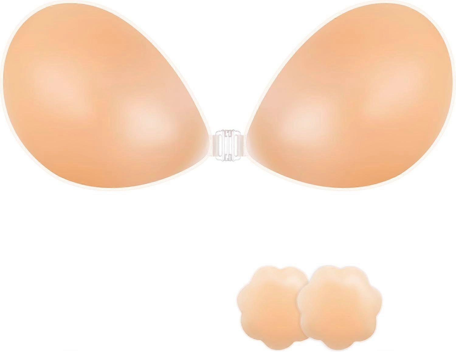 2025 Latest Model  Adhesive Bra Strapless Sticky Invisible Push up Reusable