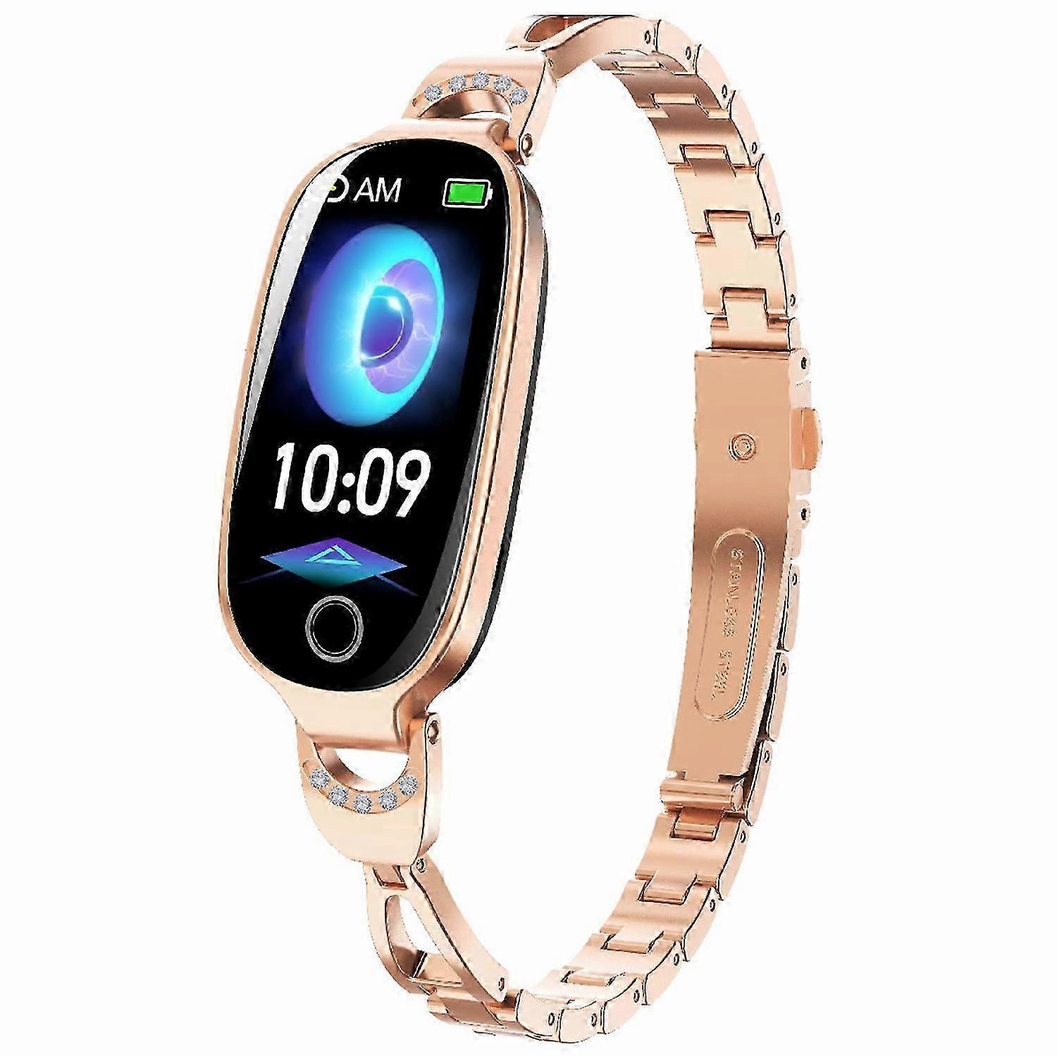 F81 Women's Bangle Watch Smart Watch Bluetooth Call Sleeping Monitor Sports Tracker