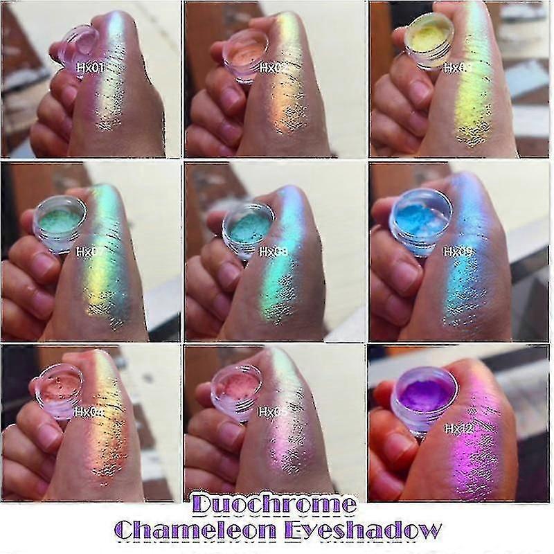 Multichrome Shifting Pigmente Chamäleon Lidschatten